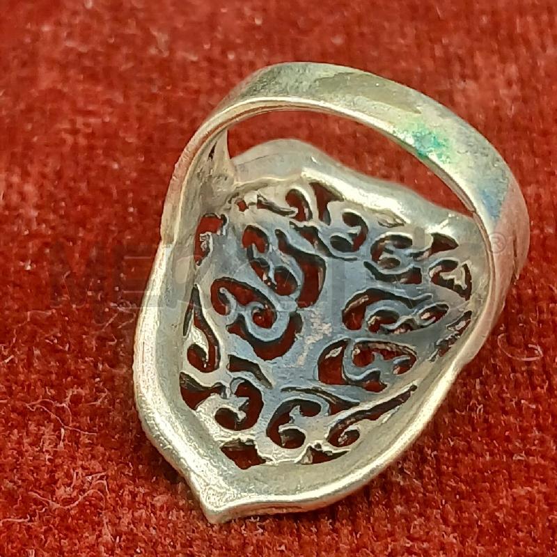 ANELLO ARG MAXI TRAFORATO  | Mercatino dell'Usato Roma garbatella 4