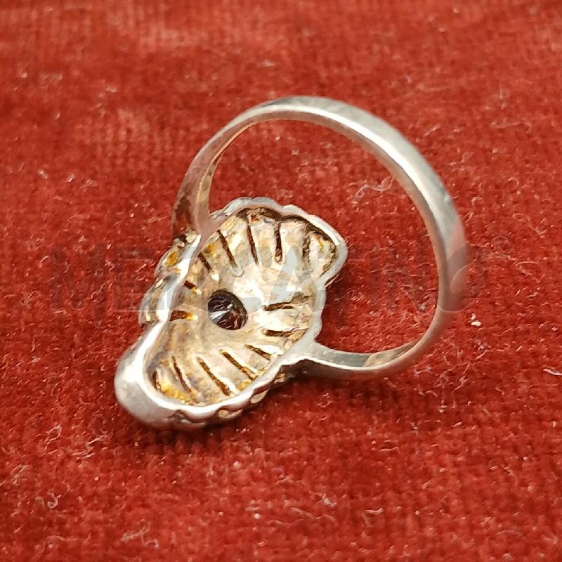 ANELLO ARG PIETRA ROSSO | Mercatino dell'Usato Roma garbatella 3
