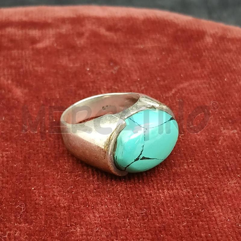 ANELLO ARG PIETRA SIMILTURCH | Mercatino dell'Usato Roma garbatella 1