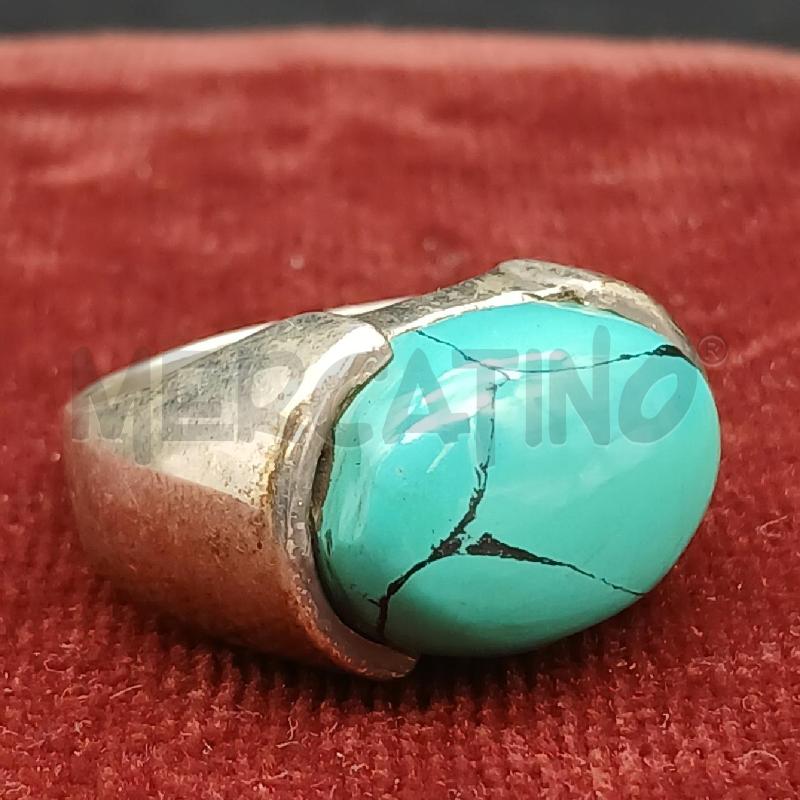 ANELLO ARG PIETRA SIMILTURCH | Mercatino dell'Usato Roma garbatella 2