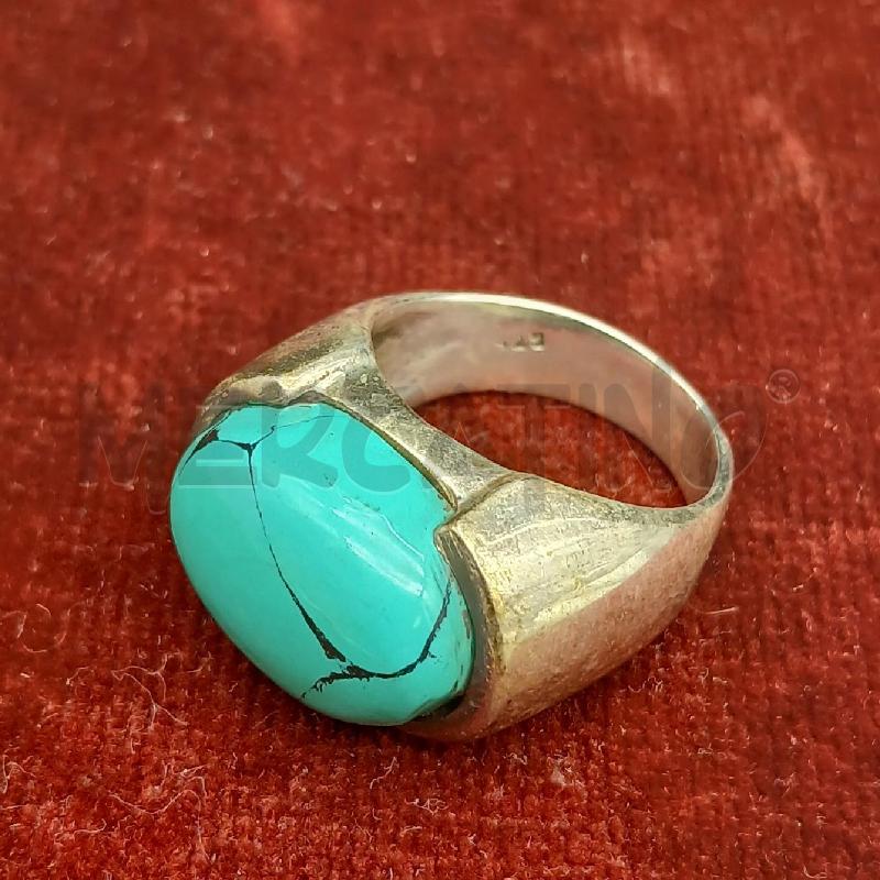 ANELLO ARG PIETRA SIMILTURCH | Mercatino dell'Usato Roma garbatella 3