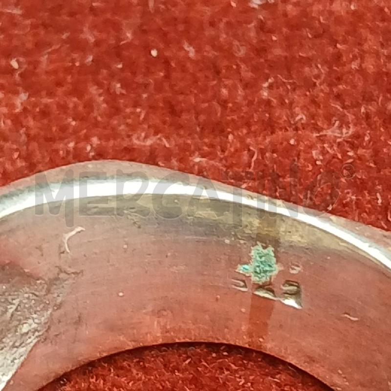 ANELLO ARG PIETRE CELESTE | Mercatino dell'Usato Roma garbatella 4