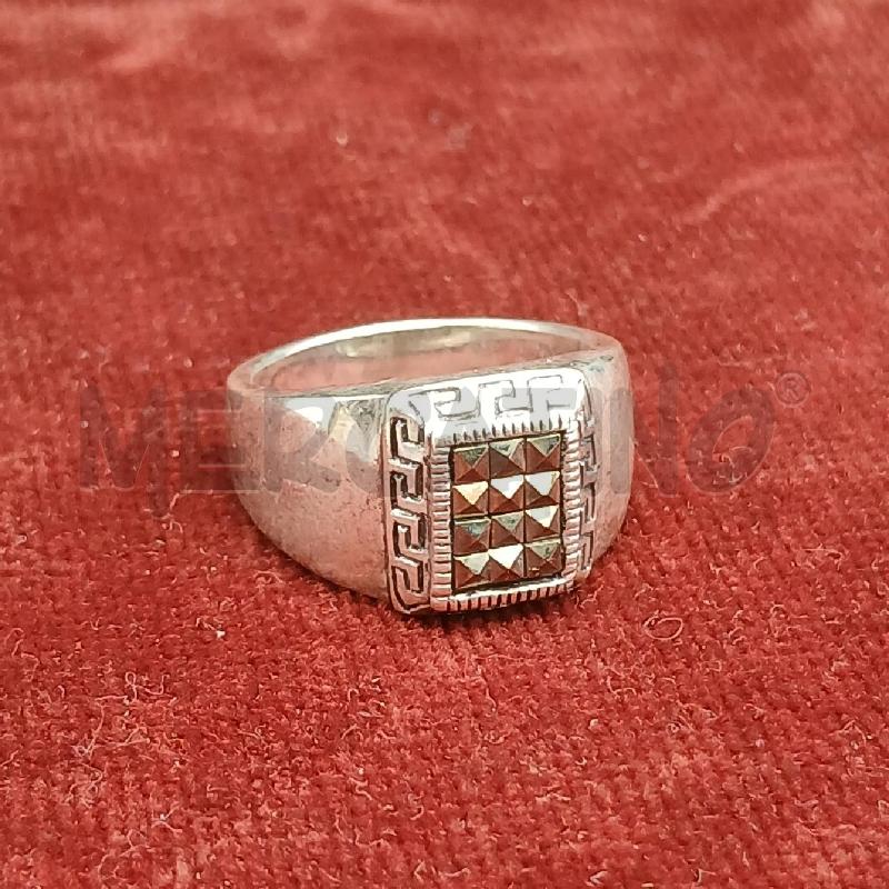ANELLO ARG SIGILLO CENTRALE | Mercatino dell'Usato Roma garbatella 1