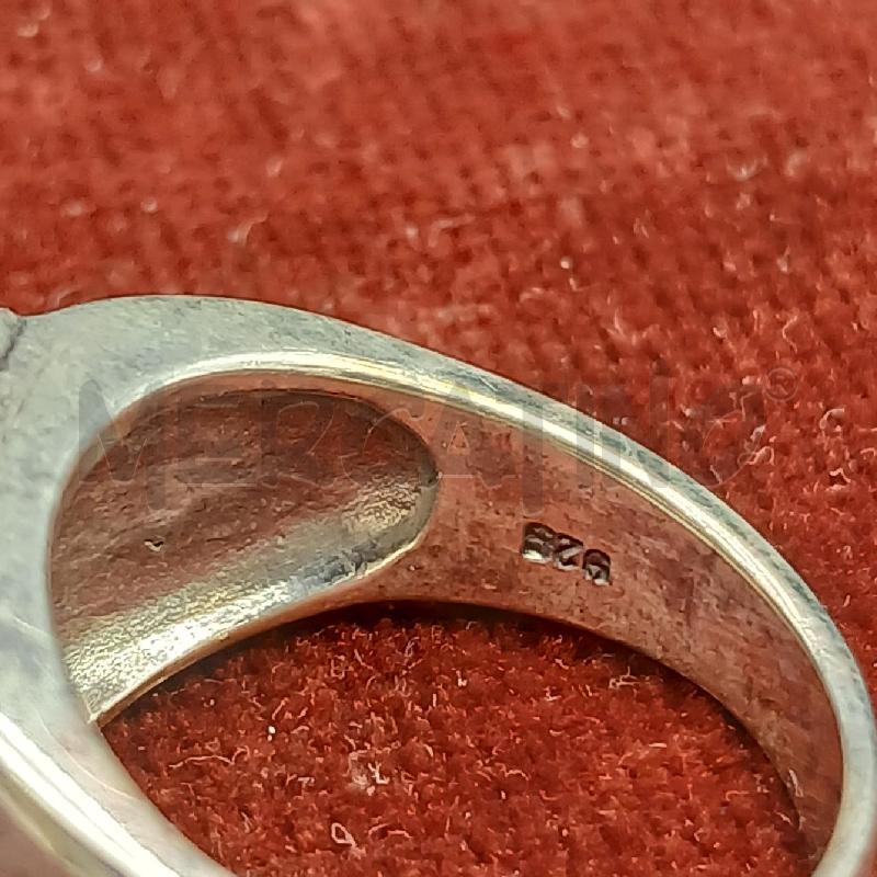ANELLO ARG SIGILLO CENTRALE | Mercatino dell'Usato Roma garbatella 4