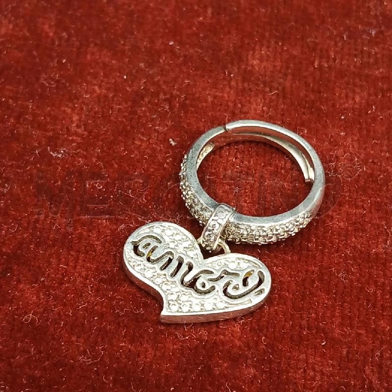 ANELLO DONNA AMORE ARG | Mercatino dell'Usato Roma garbatella 1
