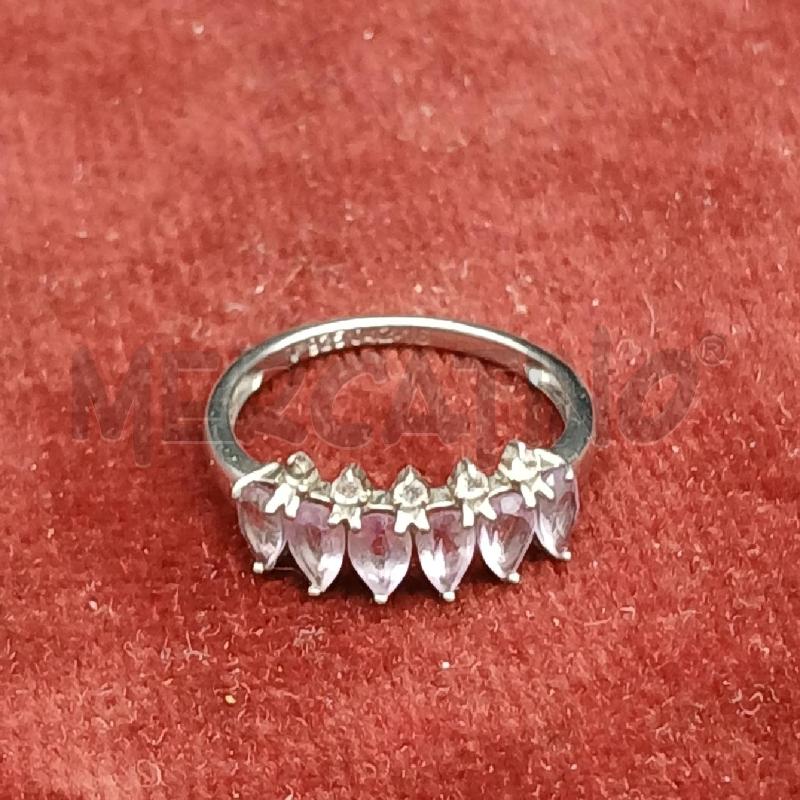 ANELLO DONNA ARG DET STRASS VIOLA | Mercatino dell'Usato Roma garbatella 1