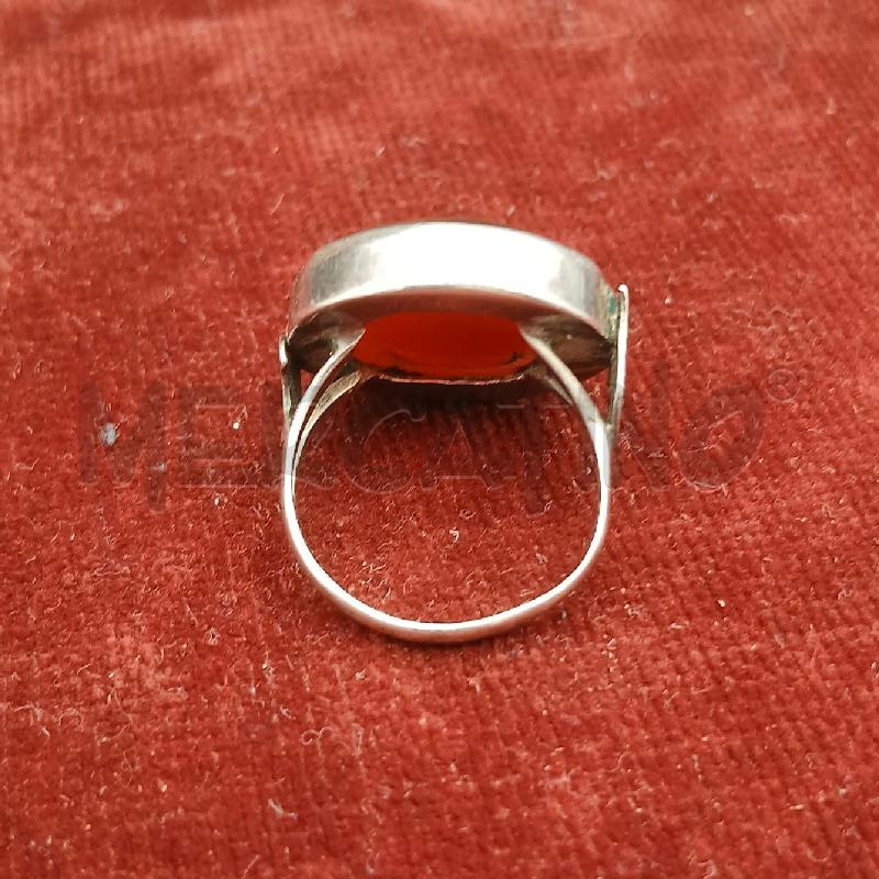 ANELLO DONNA ARG PIETRA MARR ROT | Mercatino dell'Usato Roma garbatella 3