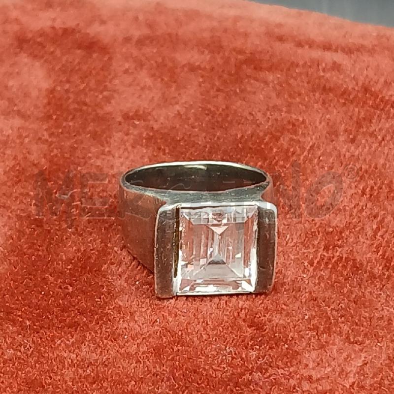 ANELLO DONNA ARG PIETRA TRAS | Mercatino dell'Usato Roma garbatella 1
