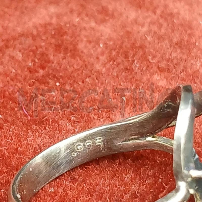 ANELLO DONNA ARG PIETRA TURC | Mercatino dell'Usato Roma garbatella 3