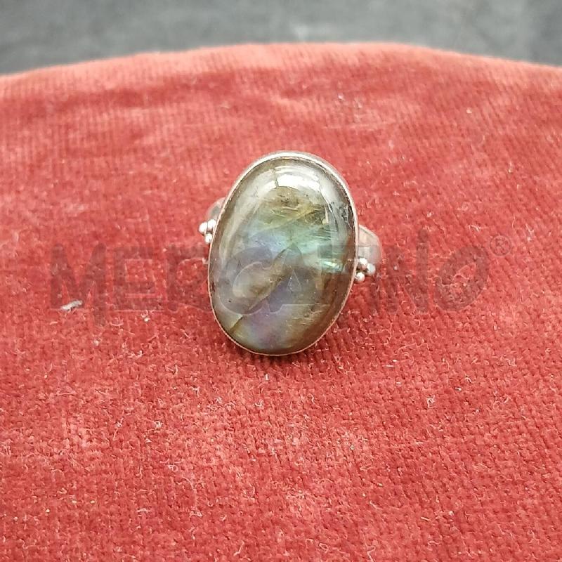 ANELLO DONNA ARG PIETRA VERDE SFUMA | Mercatino dell'Usato Roma garbatella 1