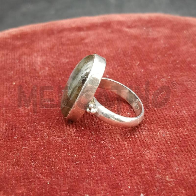 ANELLO DONNA ARG PIETRA VERDE SFUMA | Mercatino dell'Usato Roma garbatella 2