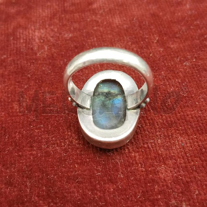 ANELLO DONNA ARG PIETRA VERDE SFUMA | Mercatino dell'Usato Roma garbatella 3