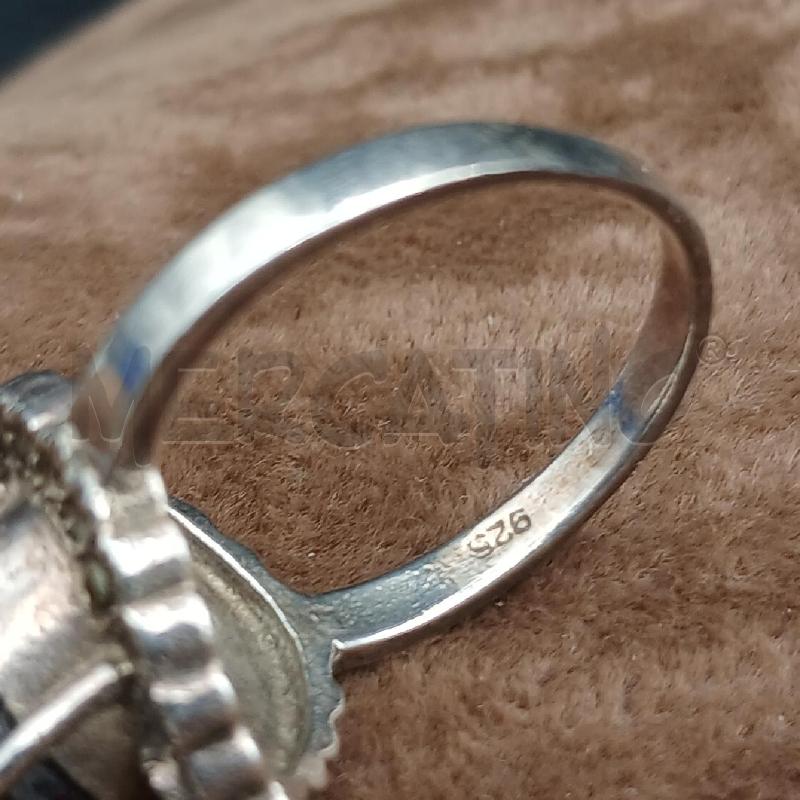 ANELLO DONNA ARG PIETRA VIOLA  | Mercatino dell'Usato Roma garbatella 4