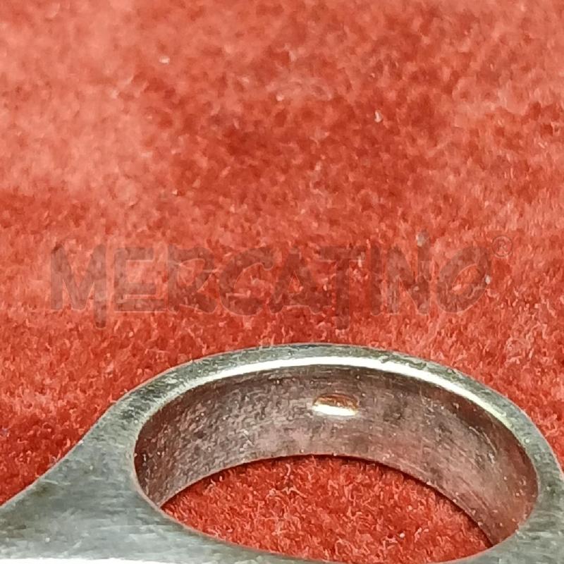 ANELLO DONNA ARG RETTANGOLO LARGO | Mercatino dell'Usato Roma garbatella 3