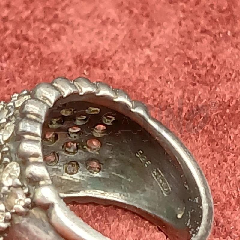ANELLO DONNA ARG STRASS | Mercatino dell'Usato Roma garbatella 4