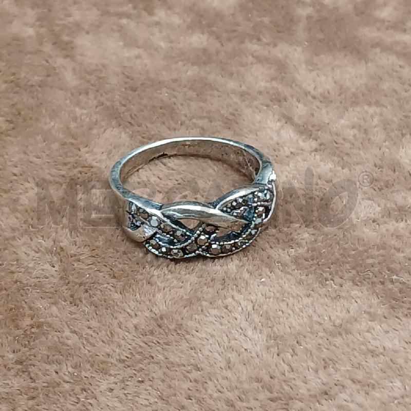 ANELLO DONNA ARG STRASS TREC | Mercatino dell'Usato Roma garbatella 1