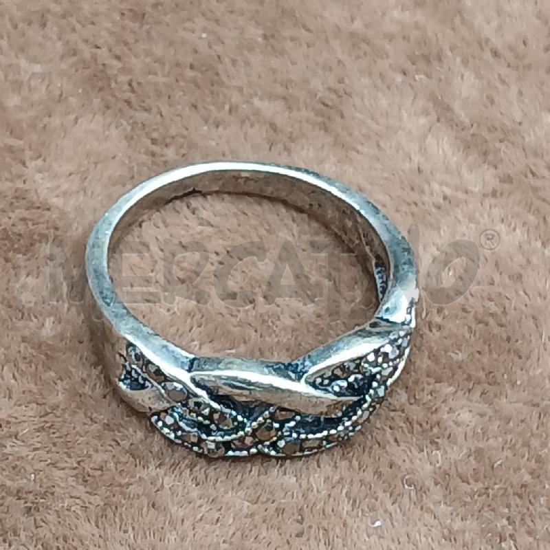 ANELLO DONNA ARG STRASS TREC | Mercatino dell'Usato Roma garbatella 2