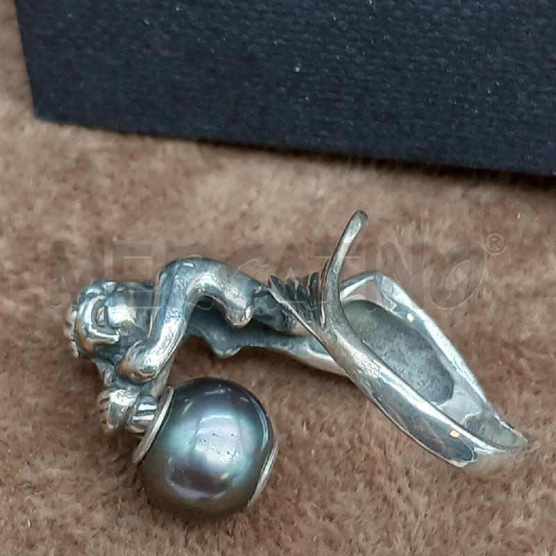 ANELLO DONNA ARG TROLLBEADS SIRENA | Mercatino dell'Usato Roma garbatella 2