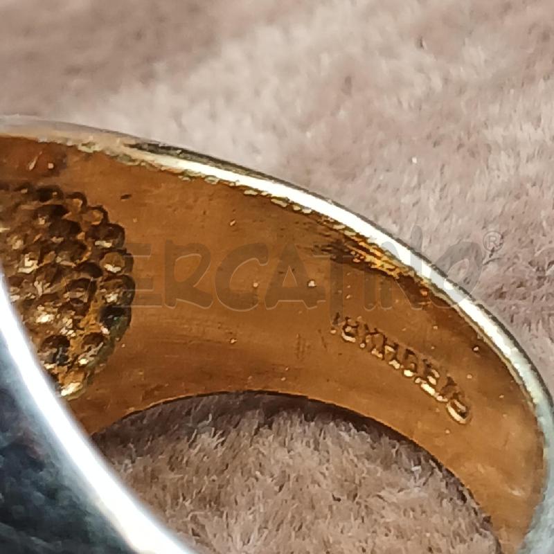 ANELLO DONNA GOCCIA BLU  | Mercatino dell'Usato Roma garbatella 4