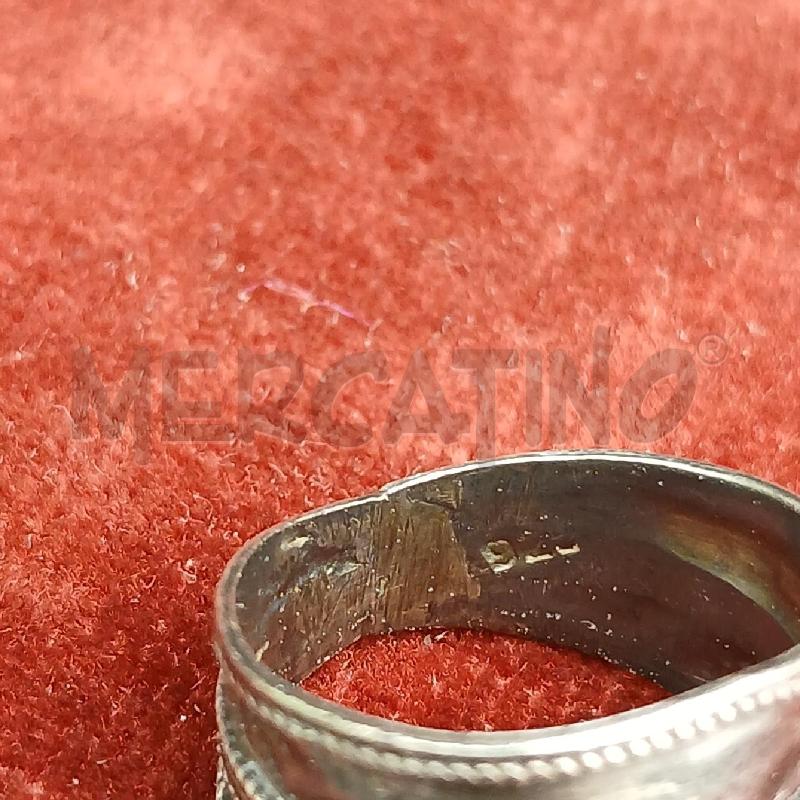 ANELLO DONNA LISCIO ARG  | Mercatino dell'Usato Roma garbatella 4