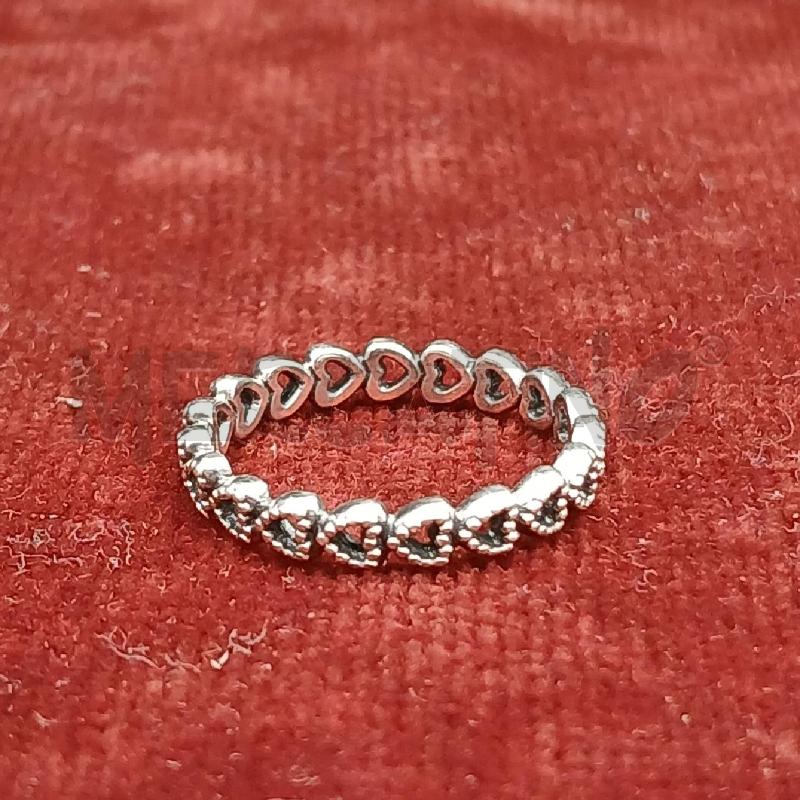 ANELLO DONNA PANDORA CUORI | Mercatino dell'Usato Roma garbatella 2