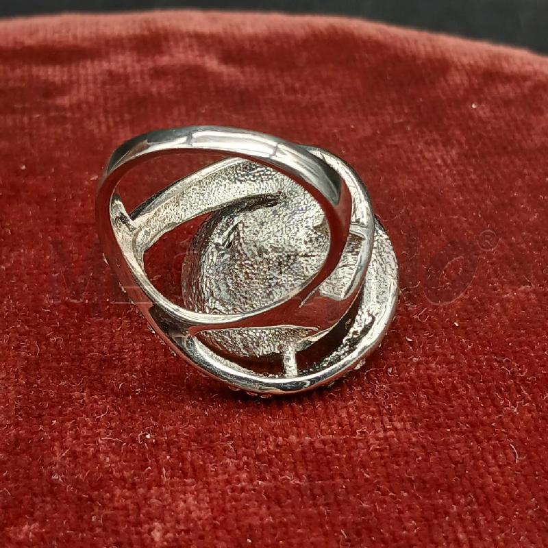 ANELLO DONNA PERLA STRASS BIANCO  | Mercatino dell'Usato Roma garbatella 3