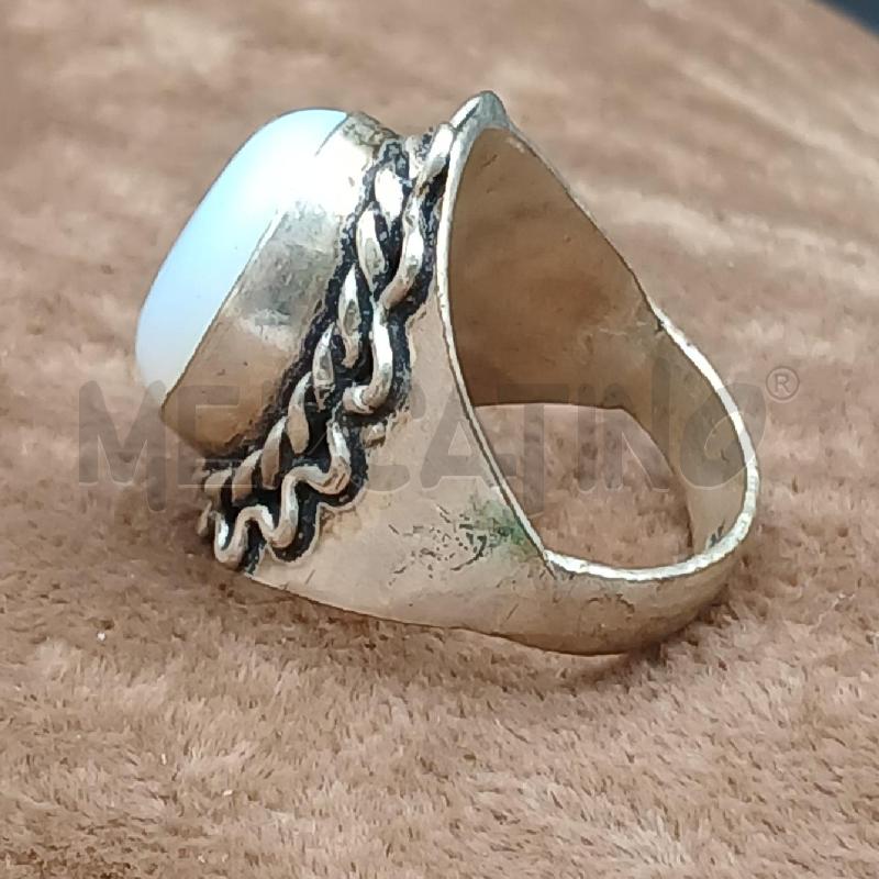 ANELLO DONNA PIETRA DI LUNA | Mercatino dell'Usato Roma garbatella 3