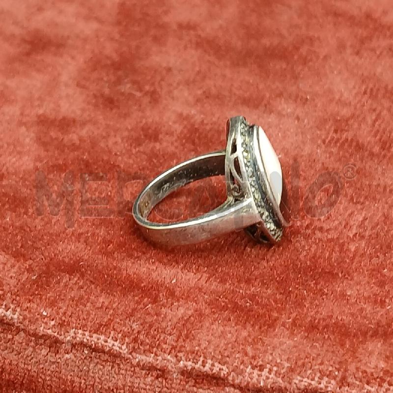 ANELLO DONNA PIE BIA E NERO  | Mercatino dell'Usato Roma garbatella 2