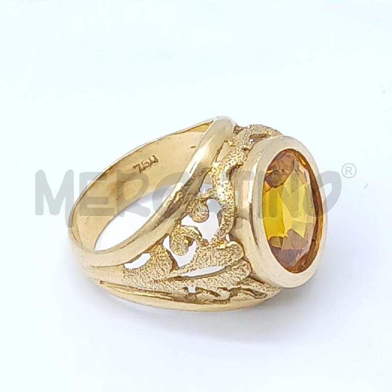 ANELLO DONNA QUARZO CETRINO | Mercatino dell'Usato Roma garbatella 2