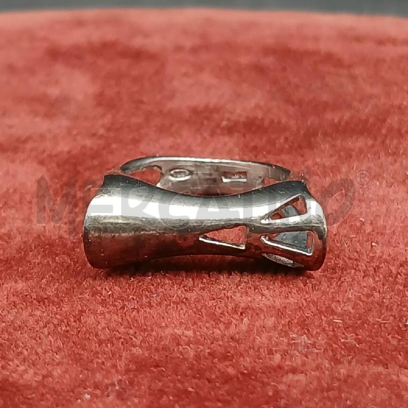 ANELLO DONNA STECCA RETTANG ARG | Mercatino dell'Usato Roma garbatella 2