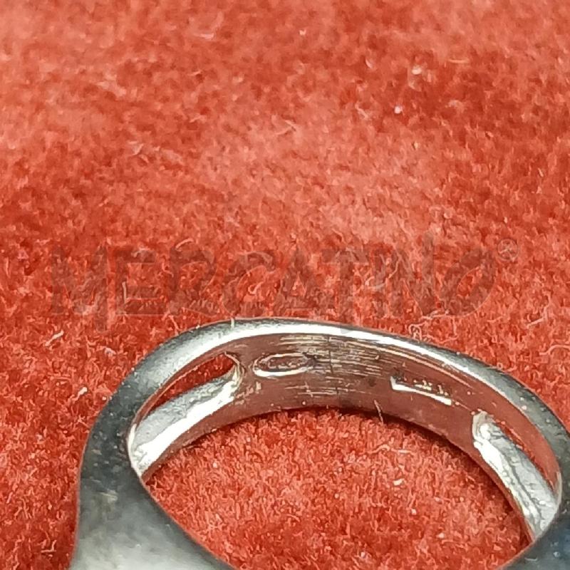 ANELLO DONNA STECCA RETTANG ARG | Mercatino dell'Usato Roma garbatella 4