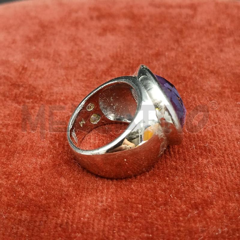 ANELLO DONNA SWAROVSKI PIETRA VIOLA | Mercatino dell'Usato Roma garbatella 2