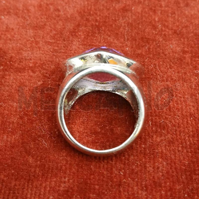 ANELLO DONNA SWAROVSKI PIETRA VIOLA | Mercatino dell'Usato Roma garbatella 3