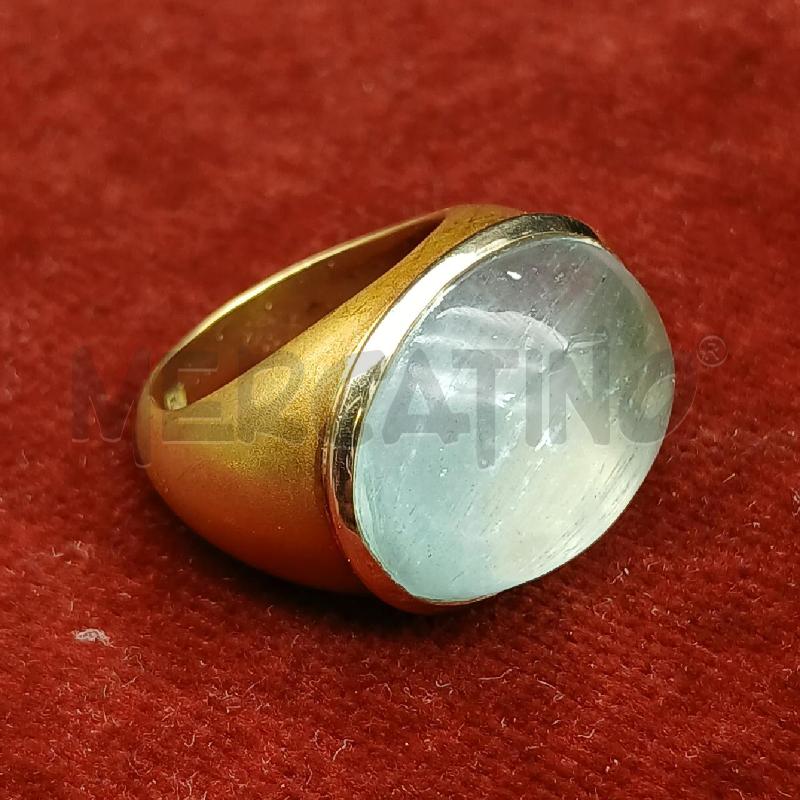 ANELLO DORATO PIETRA TURCHESE | Mercatino dell'Usato Roma garbatella 2