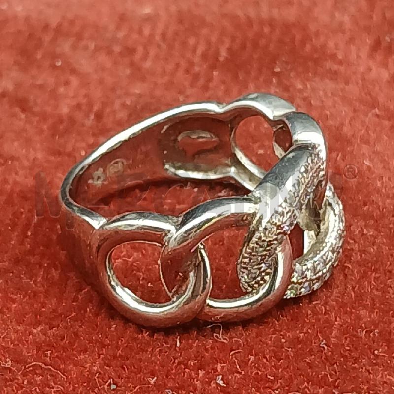 ANELLO D ARG CATENA STRASS | Mercatino dell'Usato Roma garbatella 2