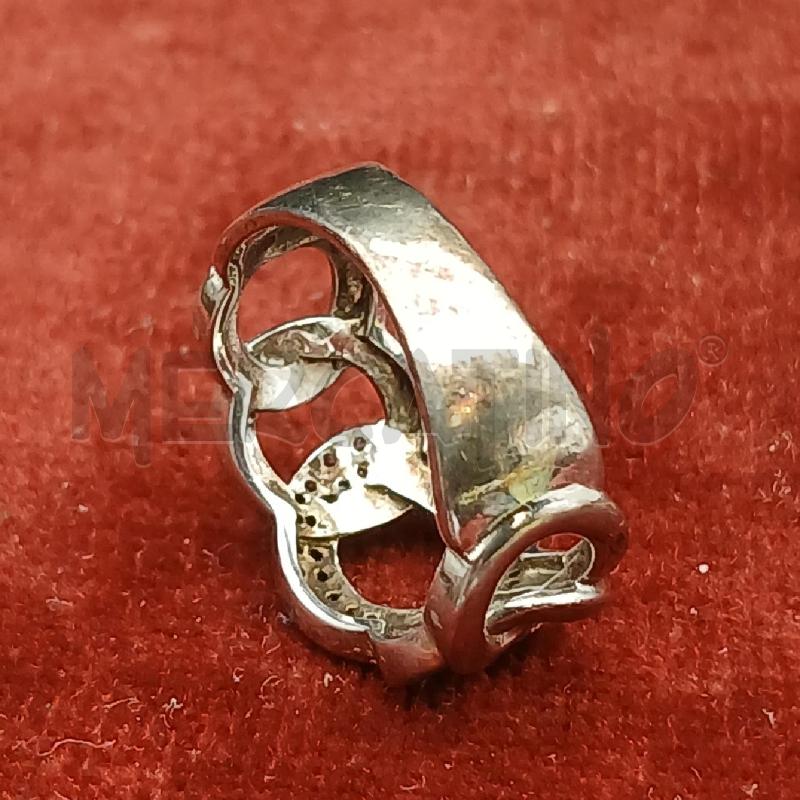 ANELLO D ARG CATENA STRASS | Mercatino dell'Usato Roma garbatella 4