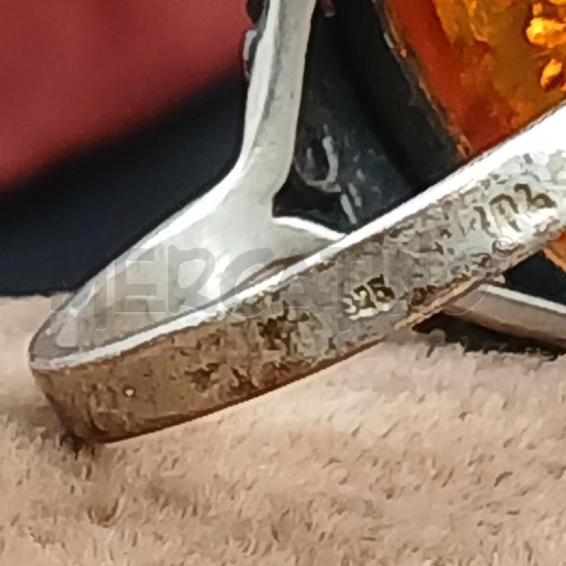 ANELLO D ARG DET ARANCIONE  | Mercatino dell'Usato Roma garbatella 4