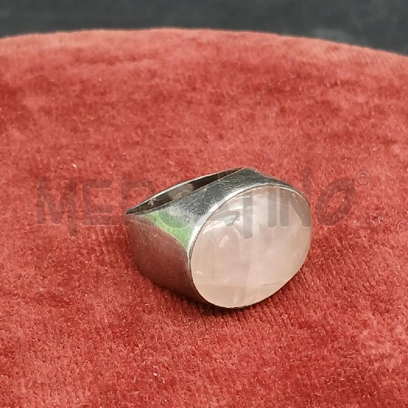 ANELLO D ARG DET PIETRA ROSA | Mercatino dell'Usato Roma garbatella 1