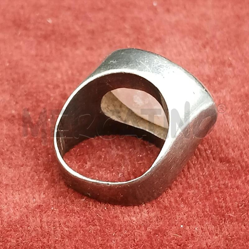 ANELLO D ARG DET PIETRA ROSA | Mercatino dell'Usato Roma garbatella 2