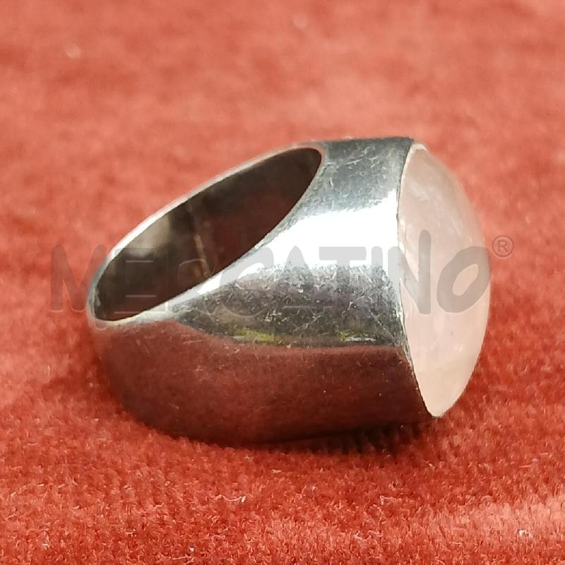 ANELLO D ARG DET PIETRA ROSA | Mercatino dell'Usato Roma garbatella 3