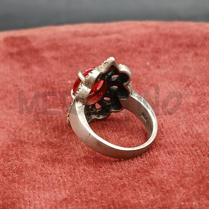 ANELLO D ARG DET PIETRA ROSS | Mercatino dell'Usato Roma garbatella 3