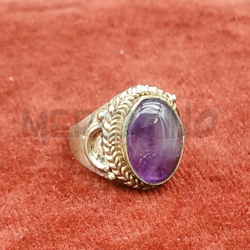 ANELLO D ARG DET PIETRA VIOLA | Mercatino dell'Usato Roma garbatella 1