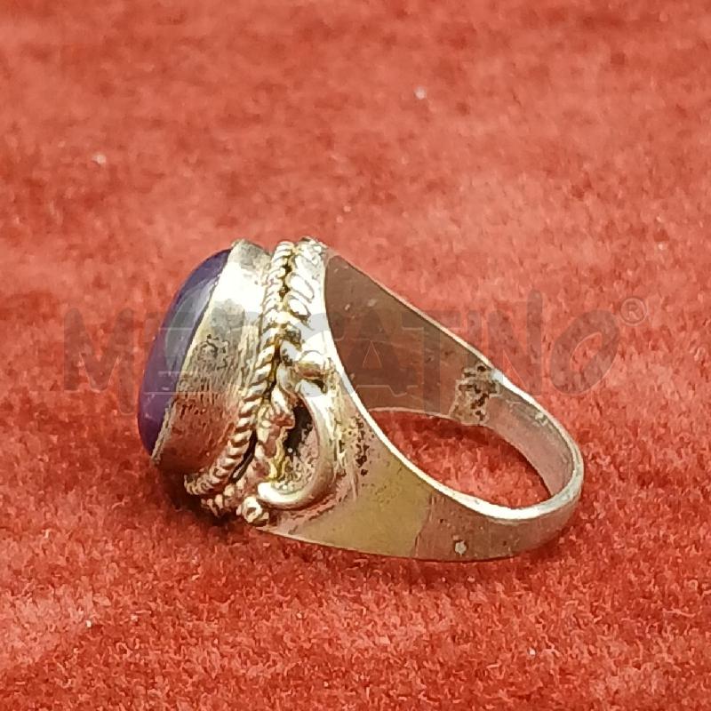 ANELLO D ARG DET PIETRA VIOLA | Mercatino dell'Usato Roma garbatella 2