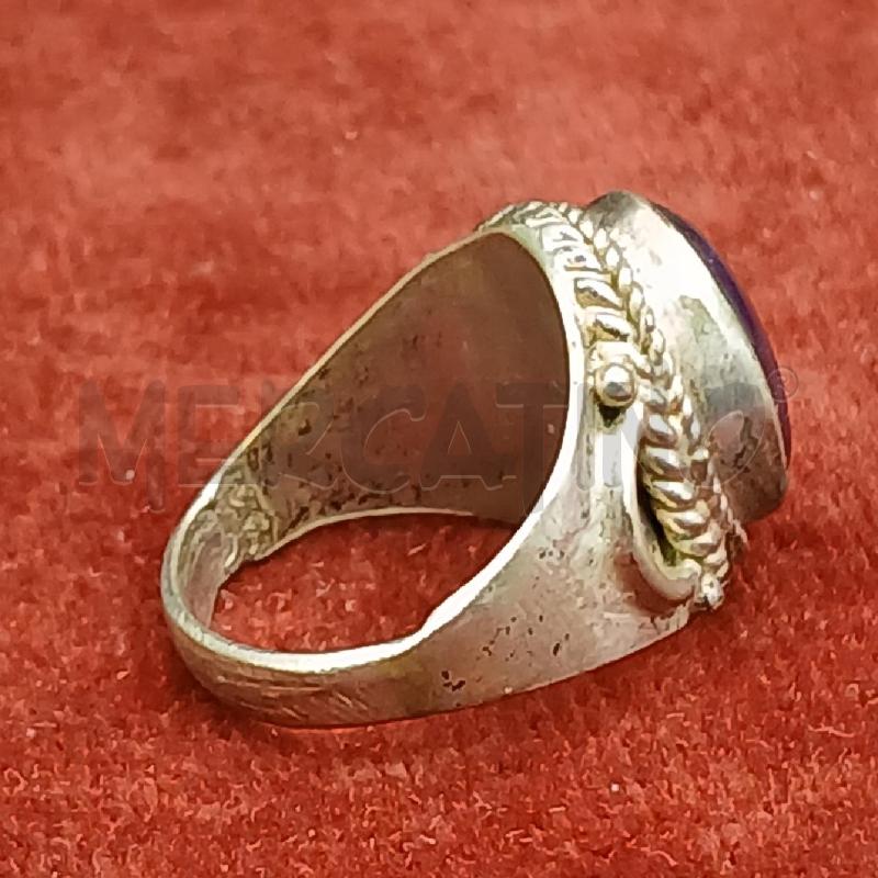 ANELLO D ARG DET PIETRA VIOLA | Mercatino dell'Usato Roma garbatella 3