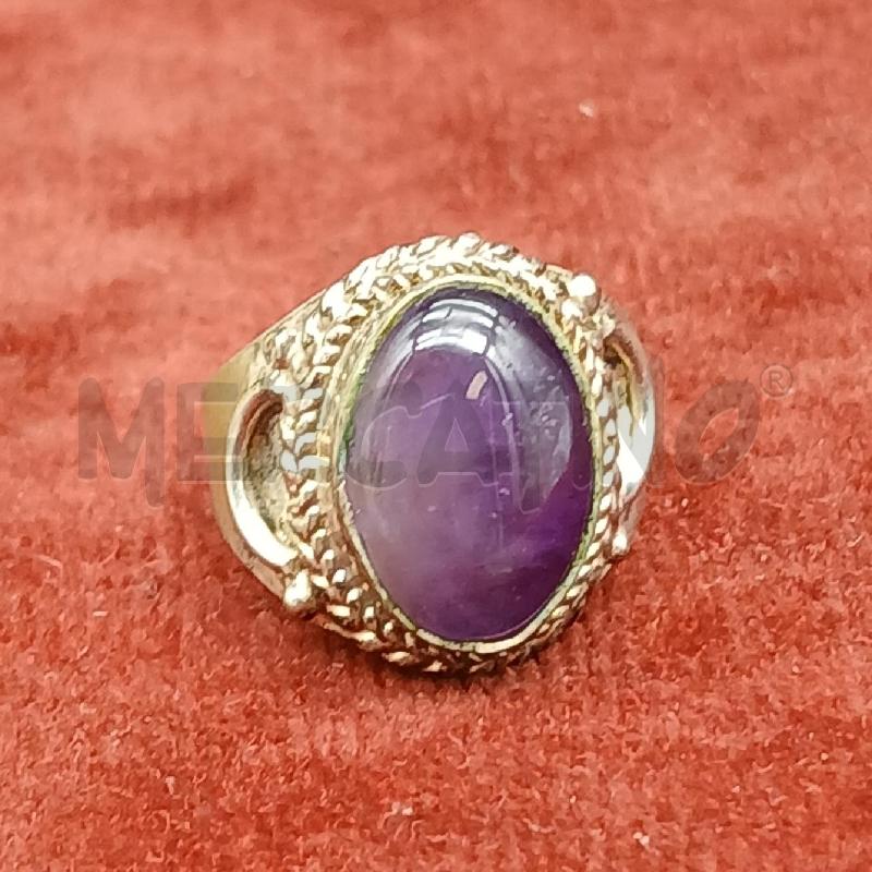 ANELLO D ARG DET PIETRA VIOLA | Mercatino dell'Usato Roma garbatella 4