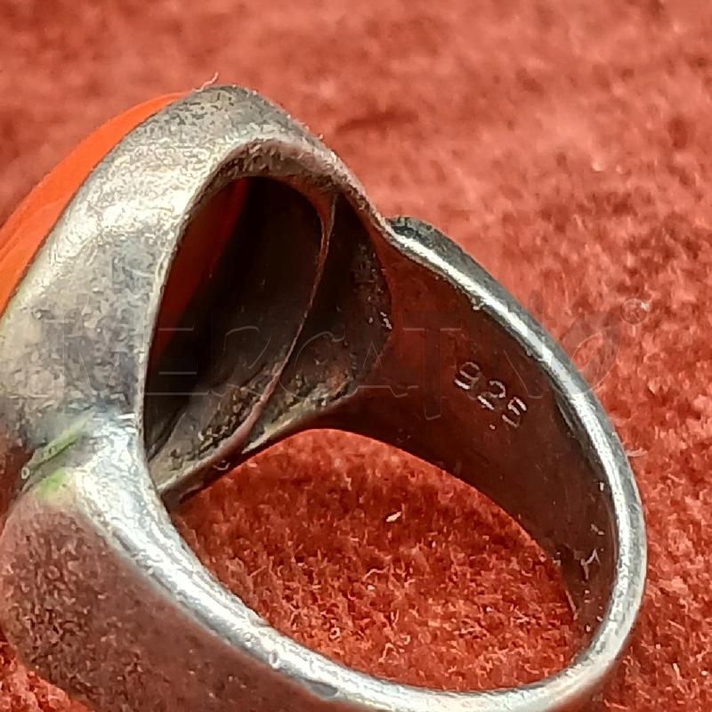 ANELLO D ARG EDT ARANCIONE  | Mercatino dell'Usato Roma garbatella 4