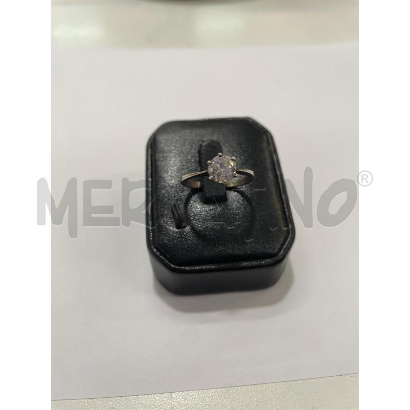 ANELLO D ARG SOLITARIO  | Mercatino dell'Usato Roma garbatella 1