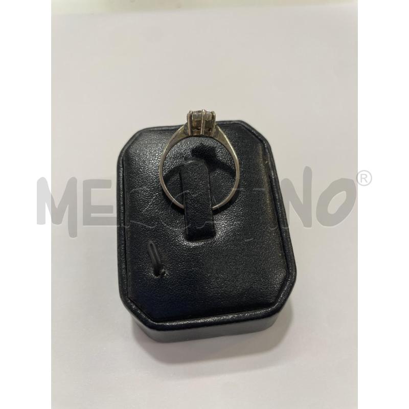 ANELLO D ARG SOLITARIO  | Mercatino dell'Usato Roma garbatella 2