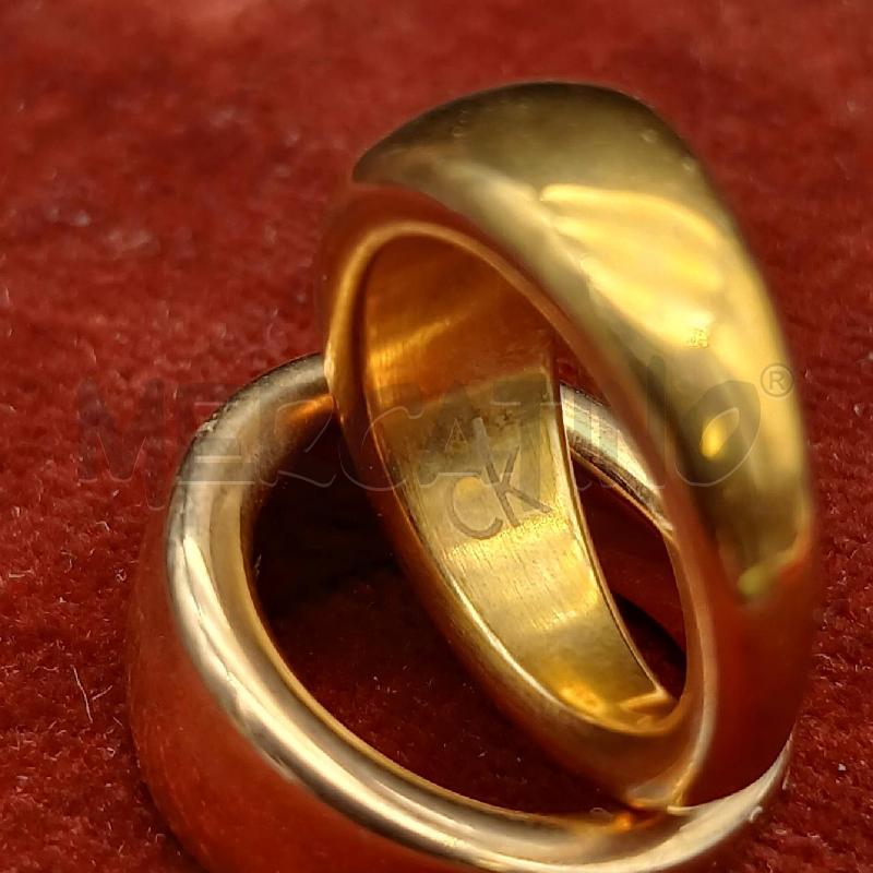 ANELLO D CALVIN KLEIN DOR 2 | Mercatino dell'Usato Roma garbatella 3