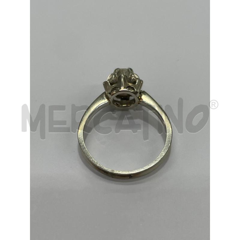 ANELLO MARGHERITA BIANCO  | Mercatino dell'Usato Roma garbatella 3
